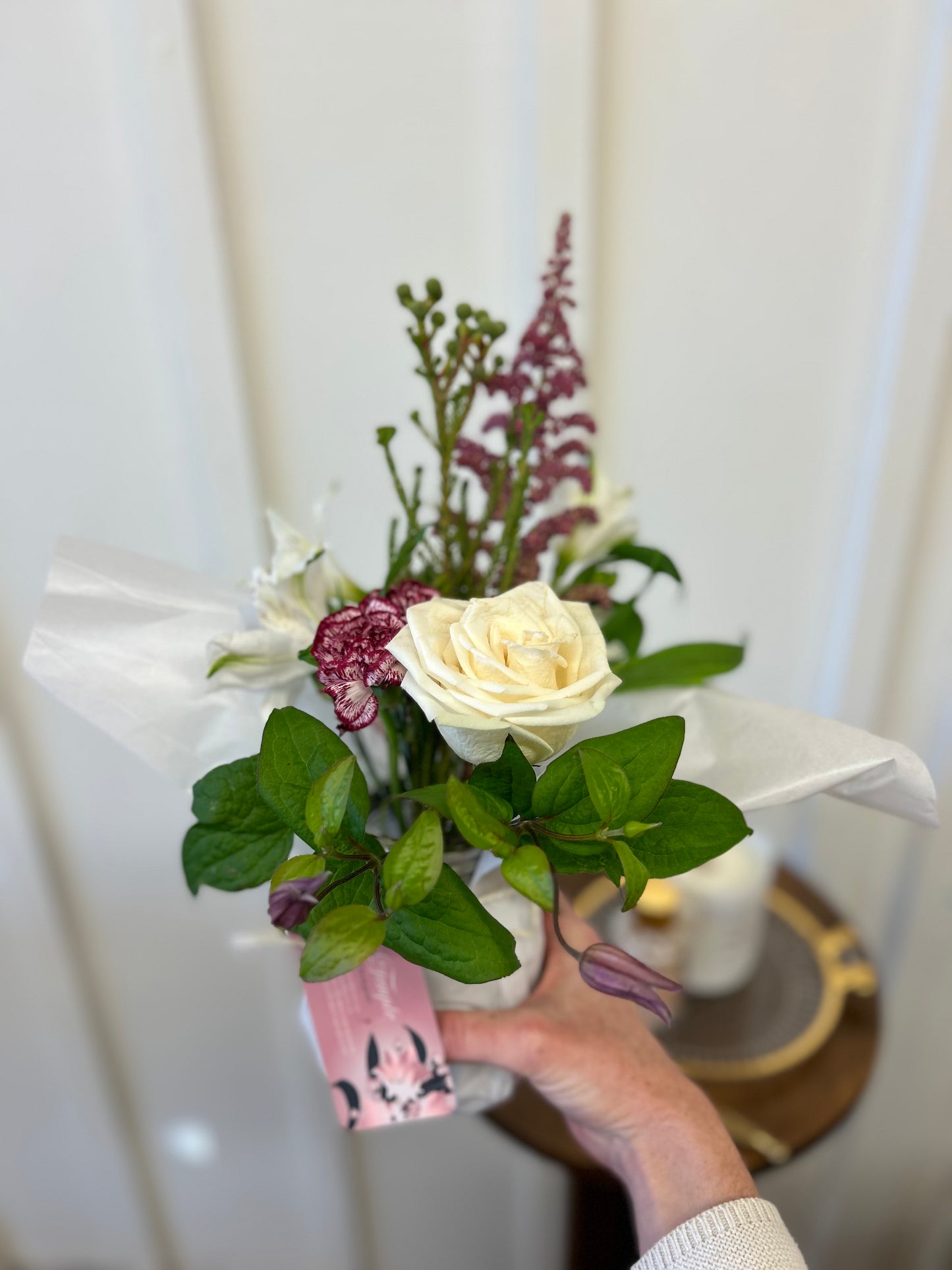 The Saint Rose Arrangement (rose bouquets)