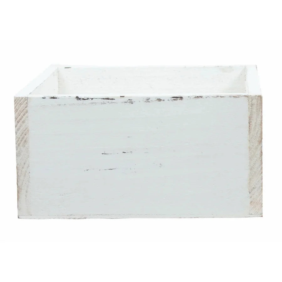 Small Wooden Container with Liner