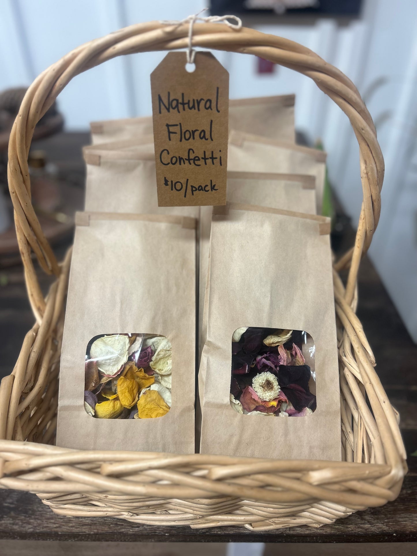 Natural Floral Confetti Pack