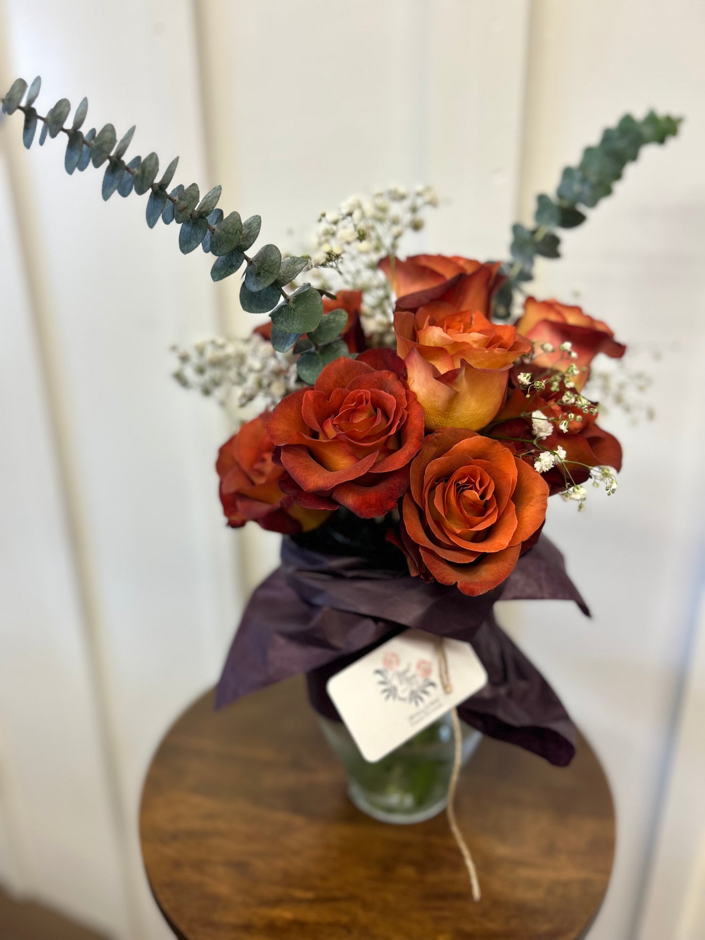 The Saint Rose Arrangement (rose bouquets)