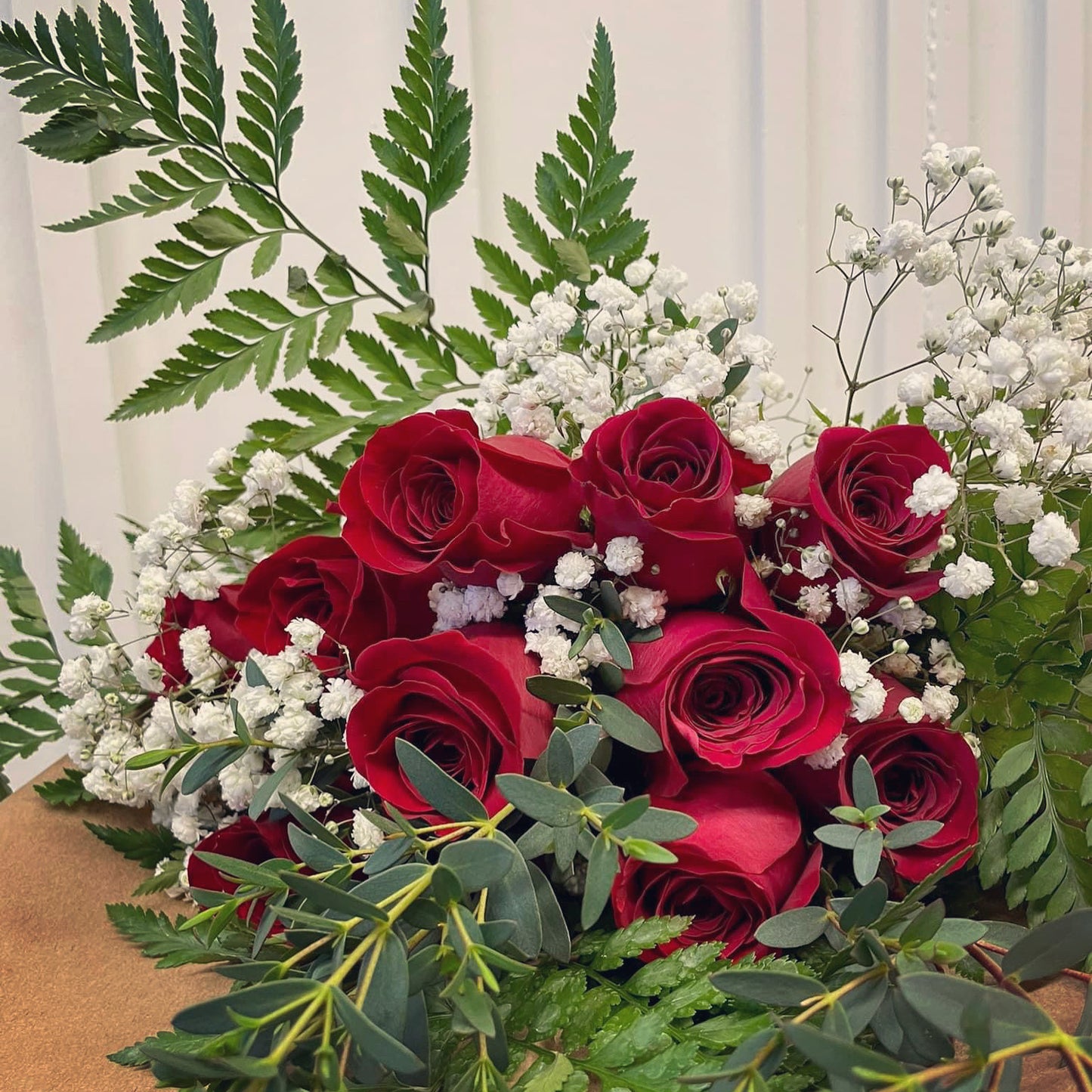 The Saint Rose Arrangement (rose bouquets)