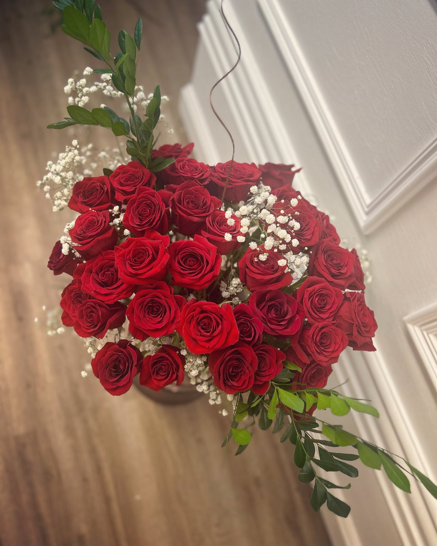 The Saint Rose Arrangement (rose bouquets)