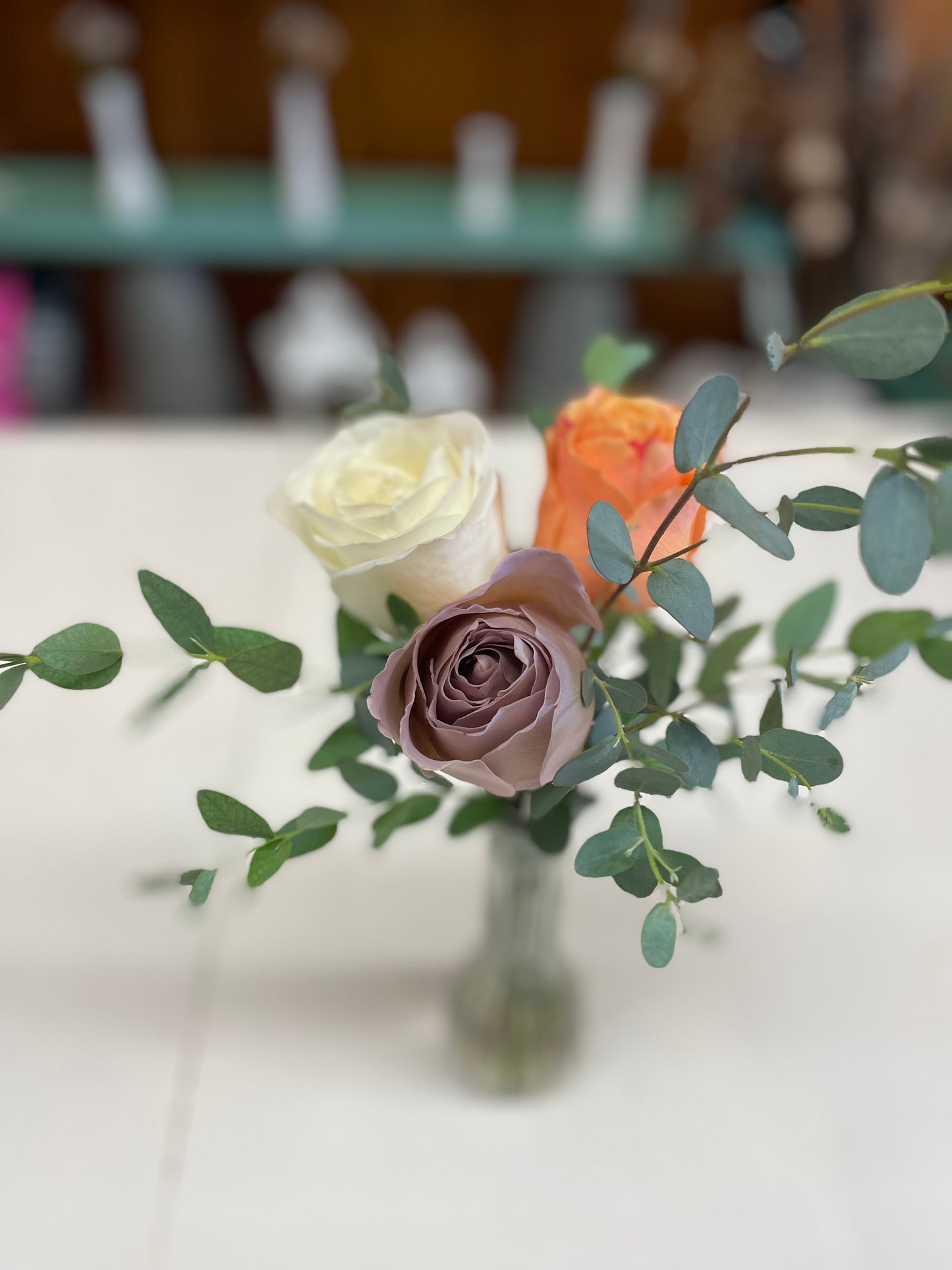 The Saint Rose Arrangement (rose bouquets)