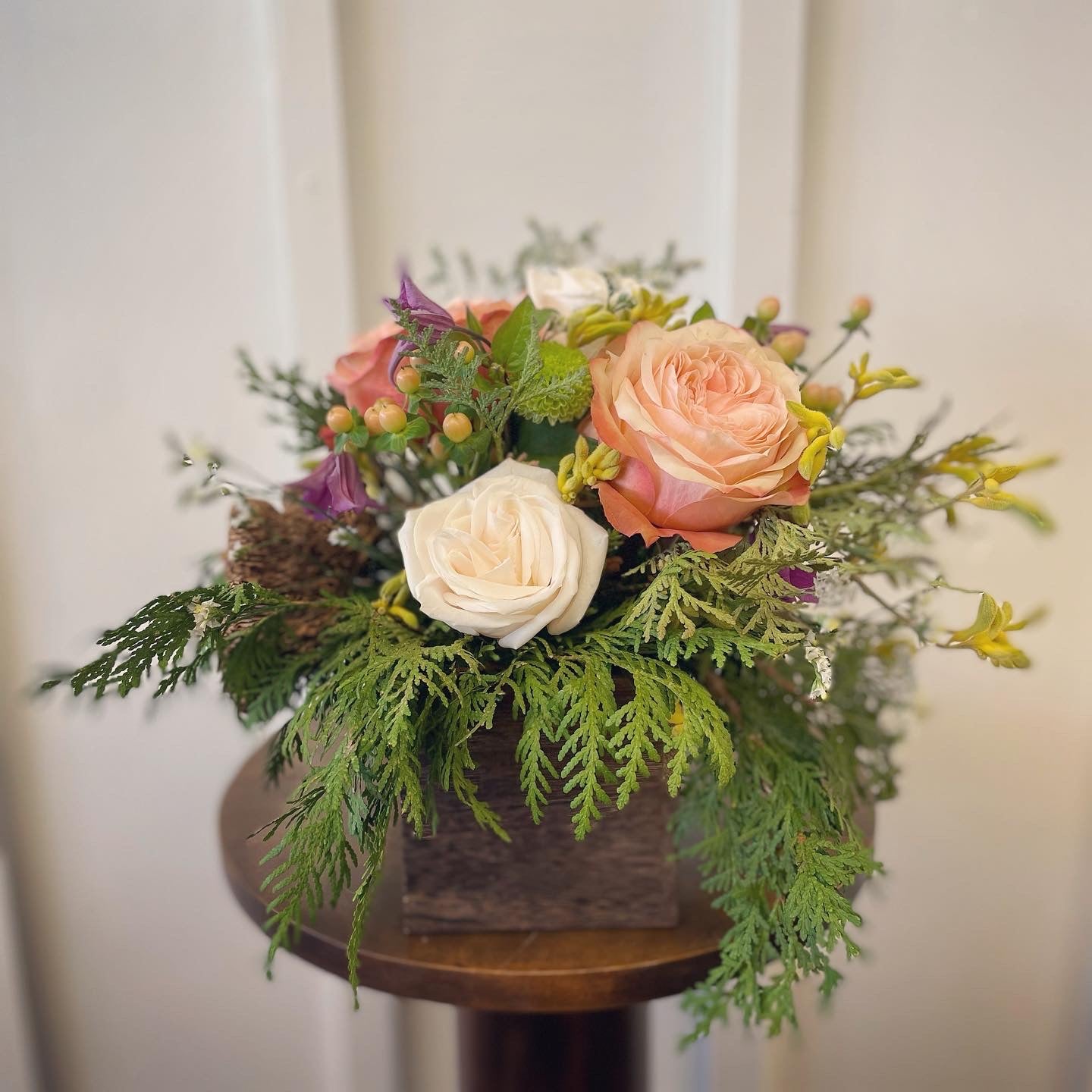 The Saint Rose Arrangement (rose bouquets)