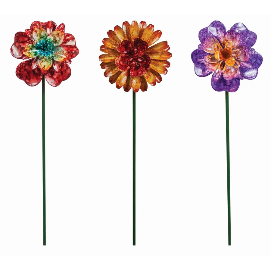 Small Metal Flower Stake