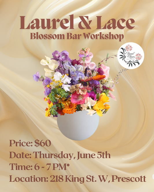 Blossom Bar Workshop