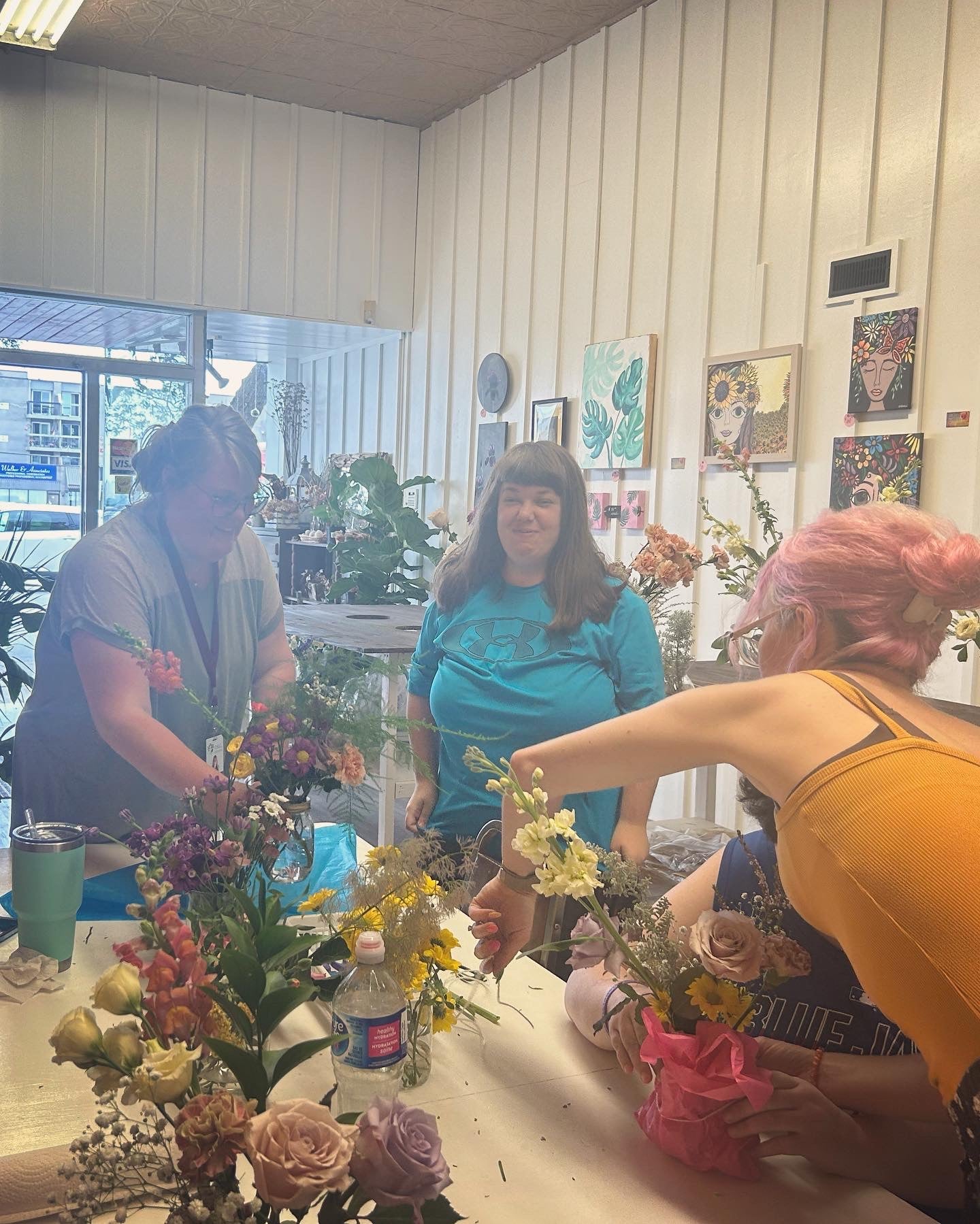 Adult Floral Jar Arranging Workshop