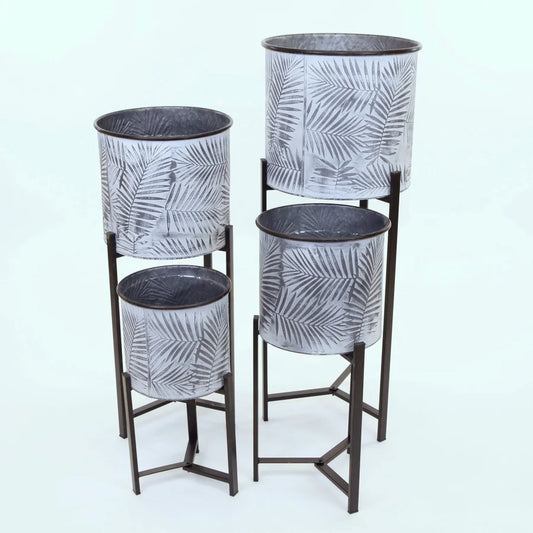 Metal Plant Stands with Liners