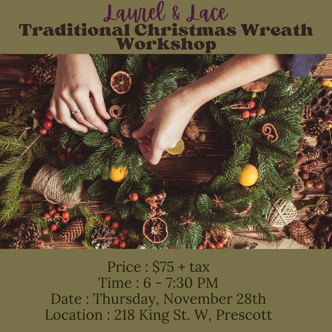 Traditional Christmas Wreath Workshop