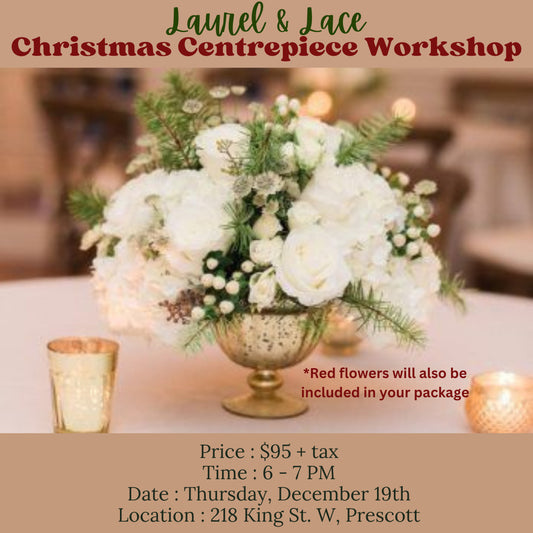 Christmas Floral Centrepiece Workshop