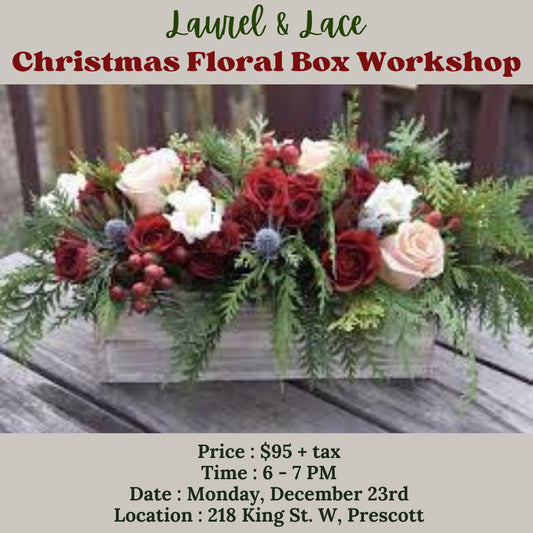 Christmas Floral Box Workshop